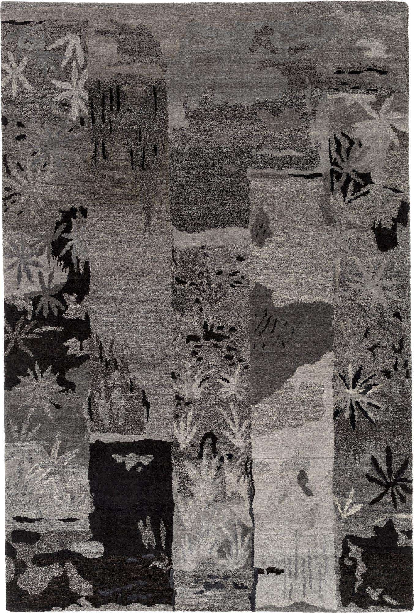 4' x 6' Hand Knotted Tibet Wool Rug