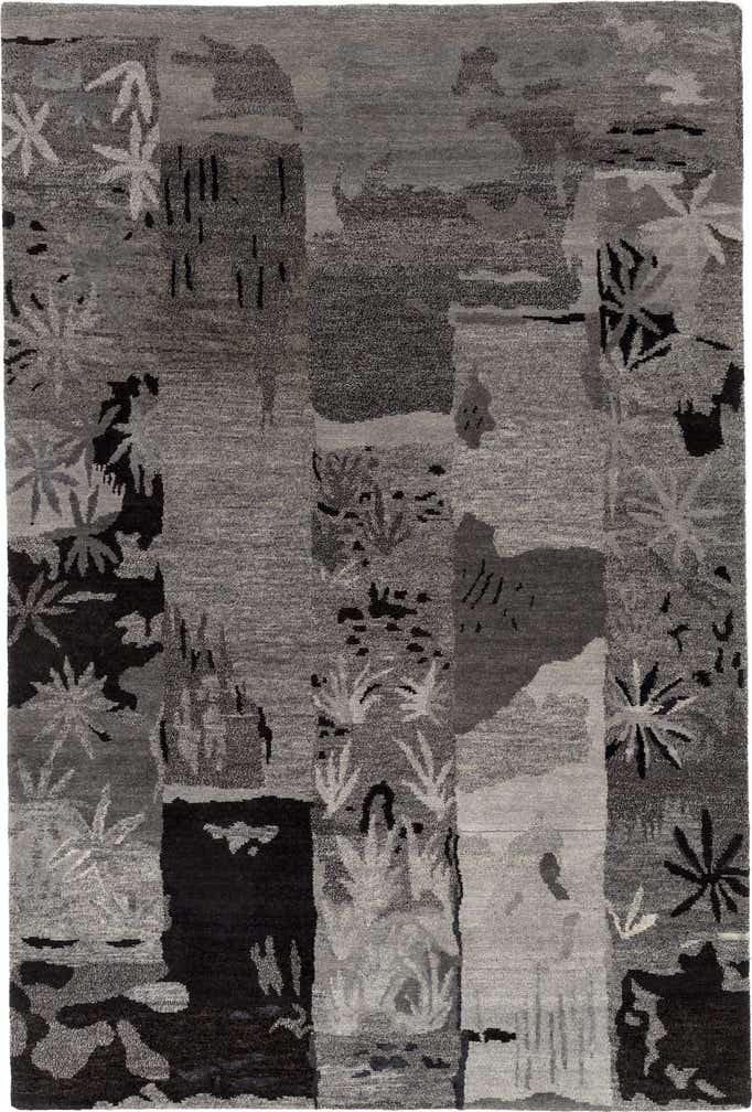 4' x 6' Hand Knotted Tibet Wool Rug