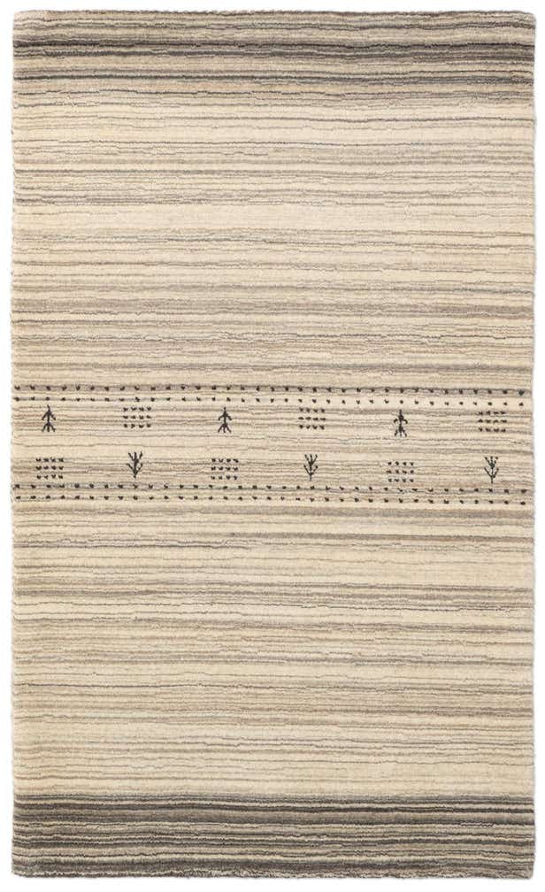 2' 5 x 4' Hand Knotted Tibet Wool Rug
