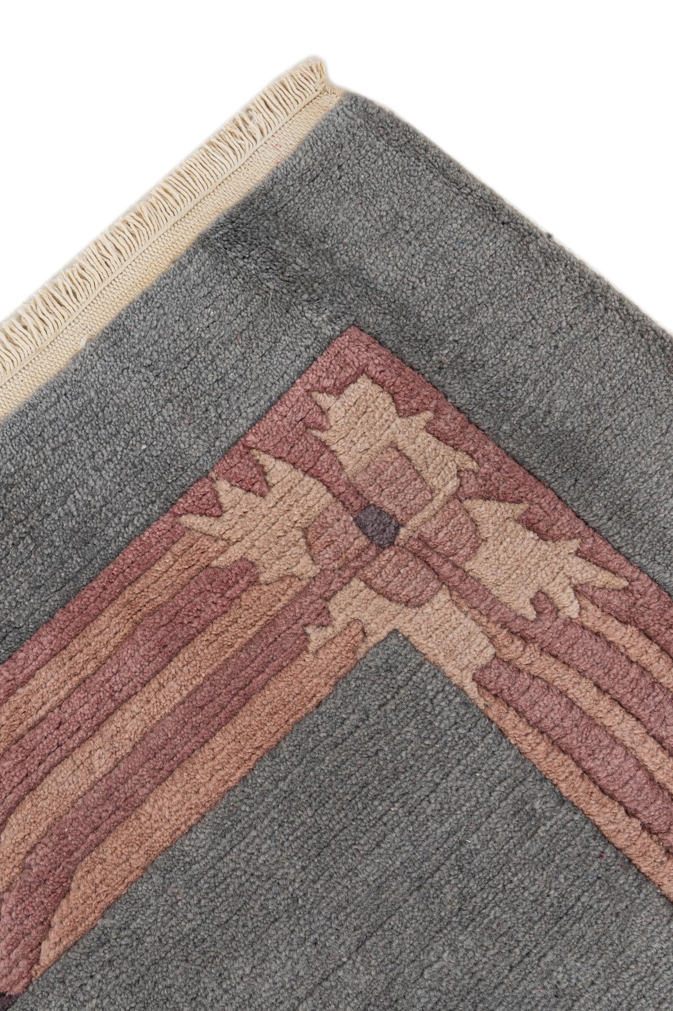 8' 5 x 11' 4 Hand Knotted Tibet Wool Rug