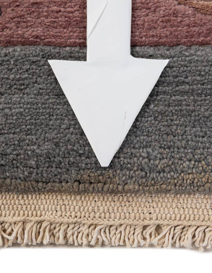 Detail image of 8' 5 x 11' 4  Hand Knotted Tibet Wool Rug