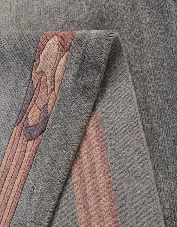 Detail image of 8' 5 x 11' 4  Hand Knotted Tibet Wool Rug