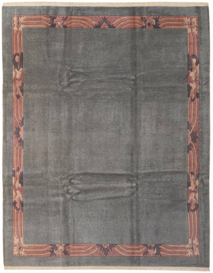 Detail image of 8' 5 x 11' 4 Hand Knotted Tibet Wool Rug