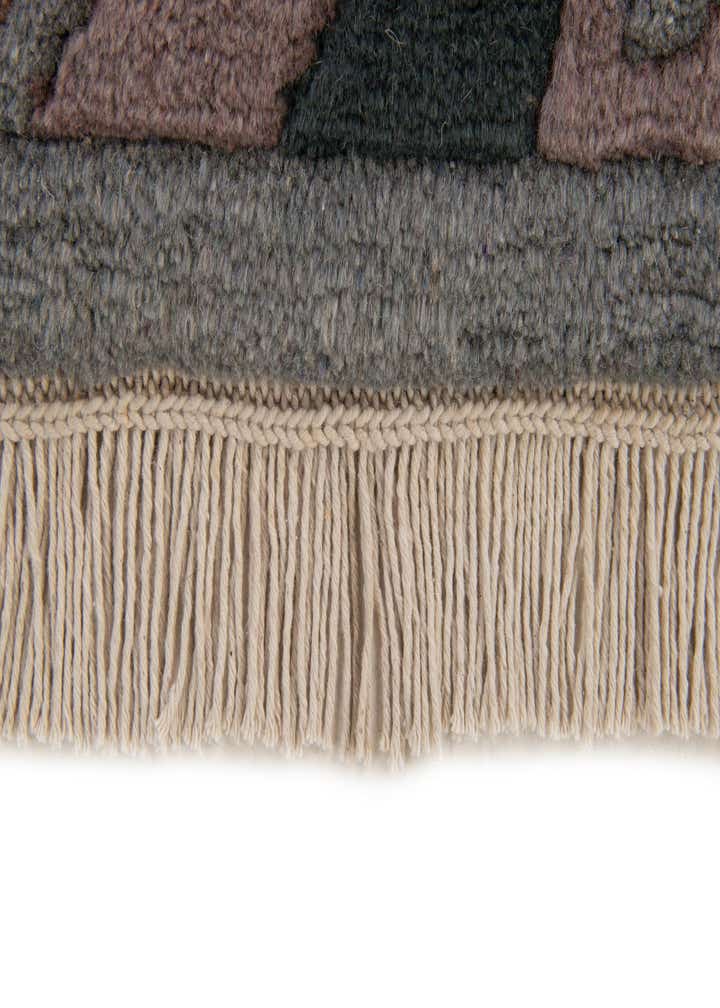 4' x 5' 10 Hand Knotted Tibet Wool Rug