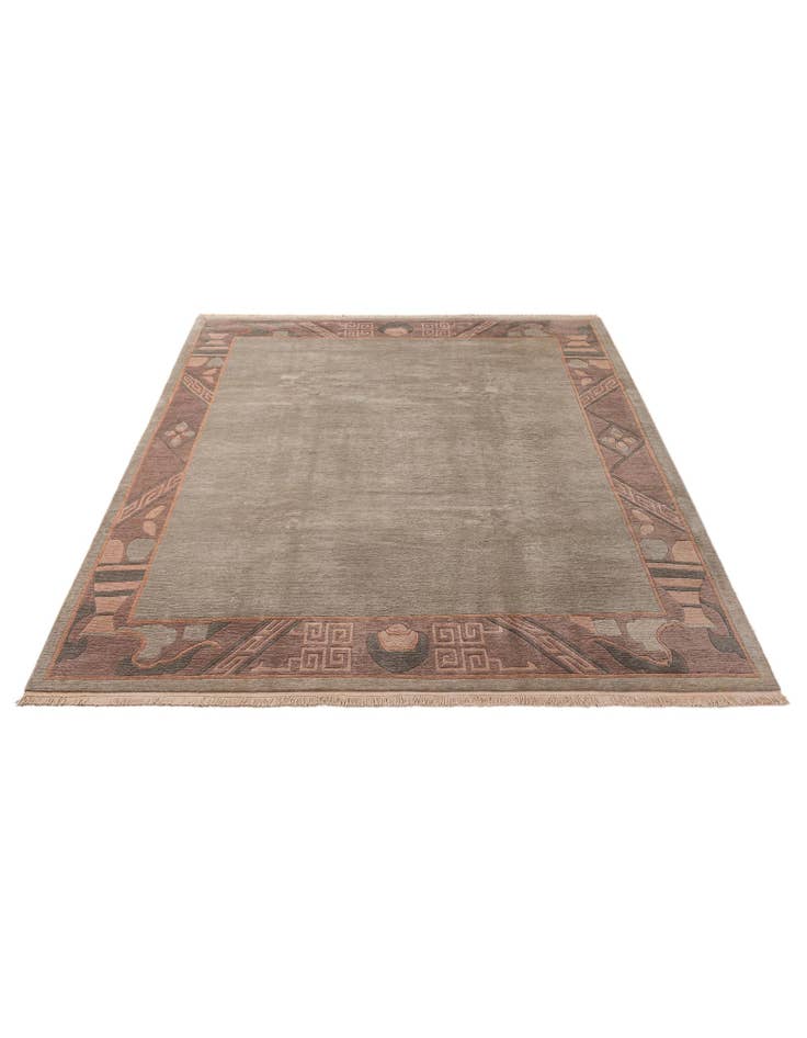 Detail image of 8' 4 x 11' 6 Hand Knotted Tibet Wool Rug
