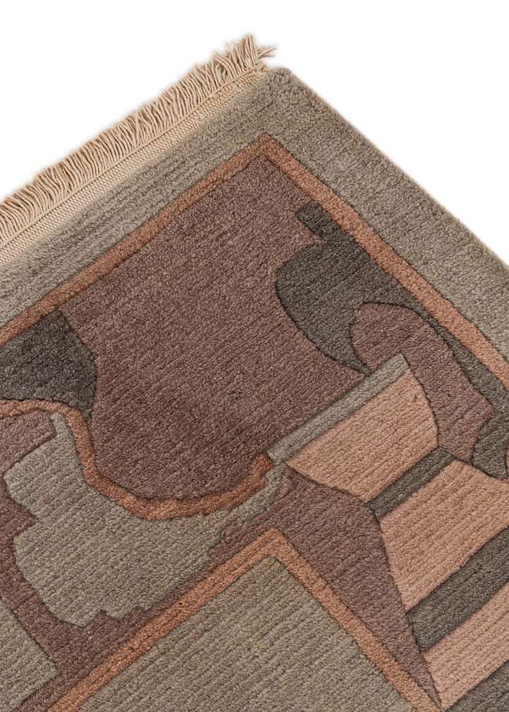 8' 4 x 11' 6 Hand Knotted Tibet Wool Rug