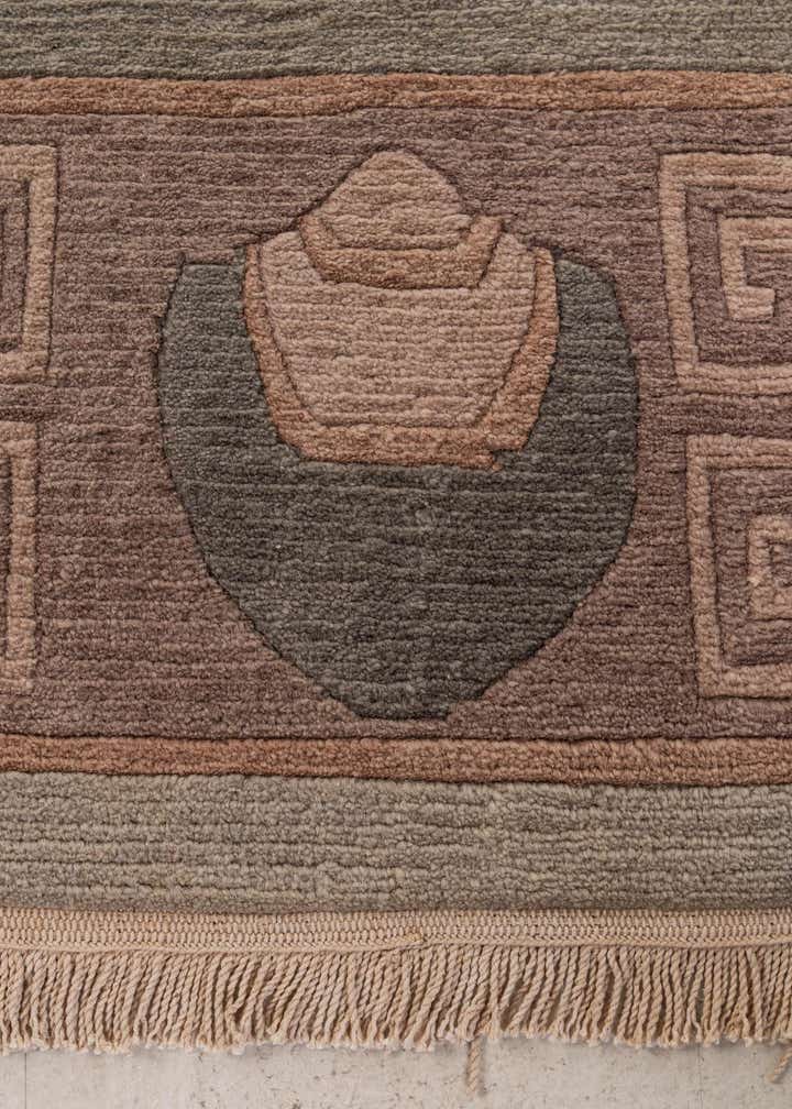 8' 4 x 11' 6 Hand Knotted Tibet Wool Rug