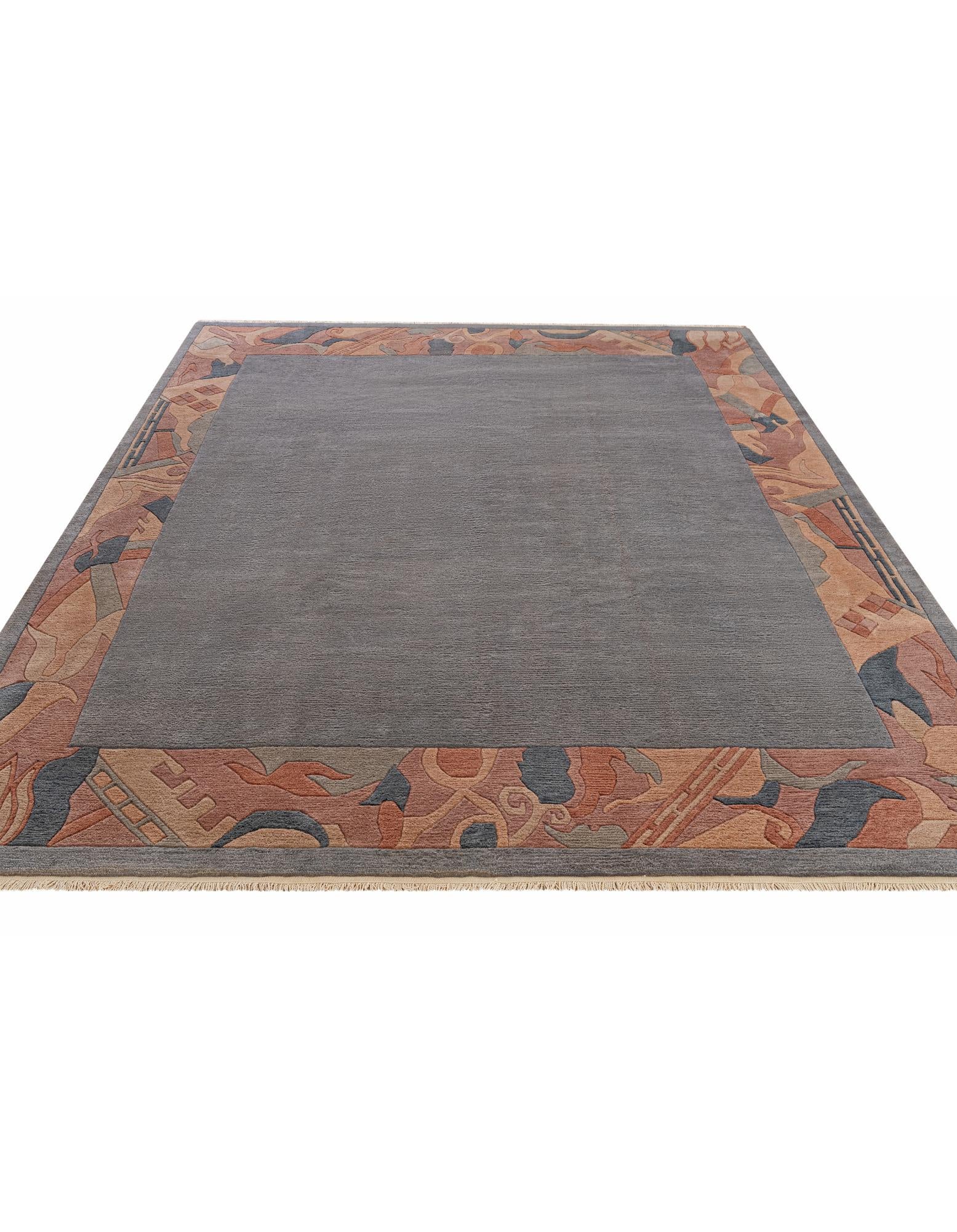 8' 6 x 11' 5 Hand Knotted Tibet Wool Rug