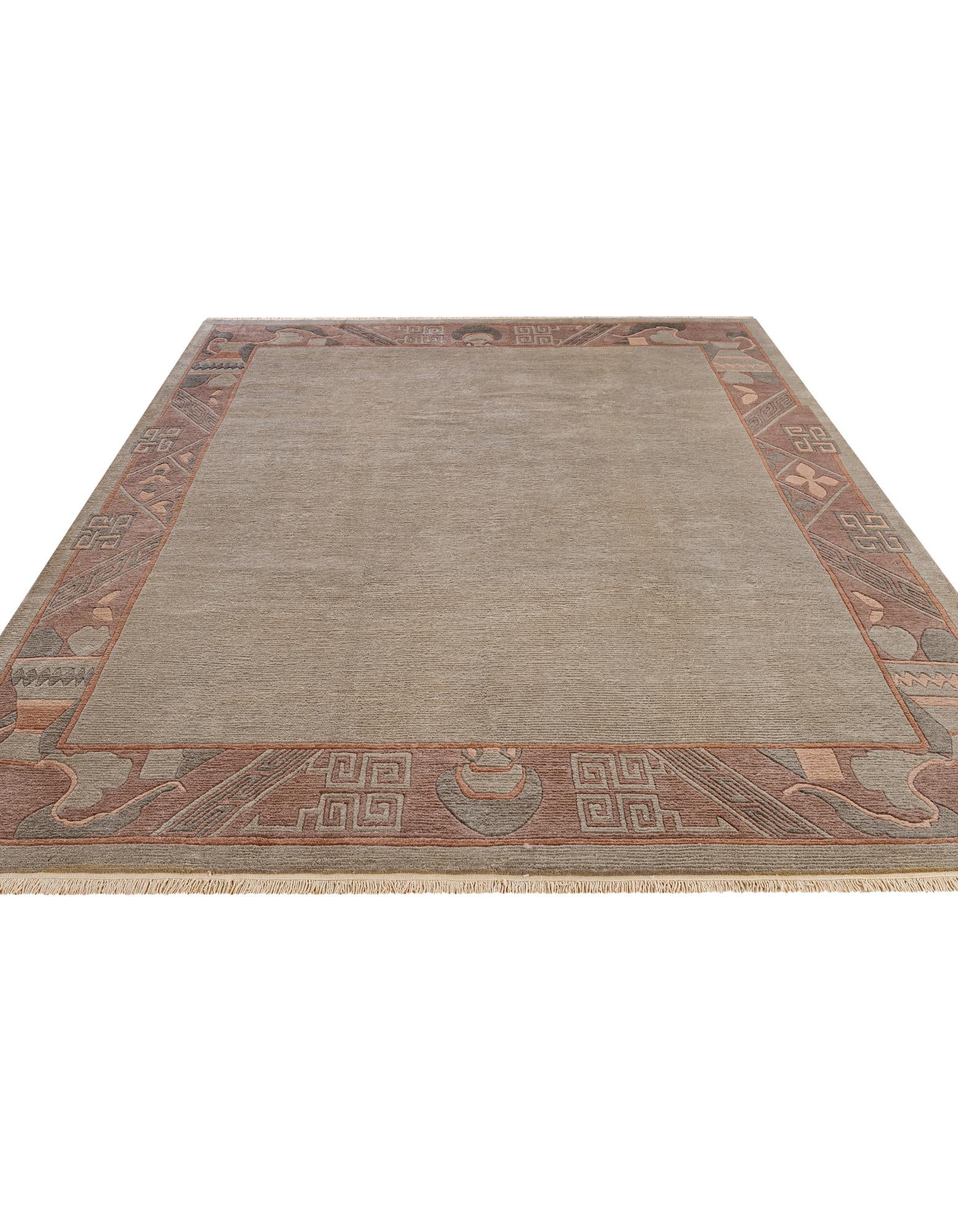 255cm x 355cm anudado a mano Tibet Alfombra Lana