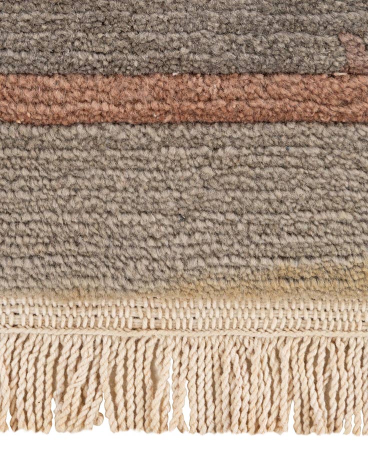 Detail image of 8' 4 x 11' 7  Hand Knotted Tibet Wool Rug