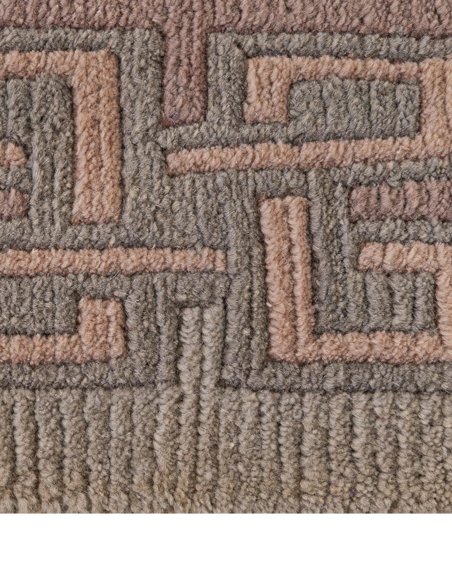 255cm x 355cm anudado a mano Tibet Alfombra Lana