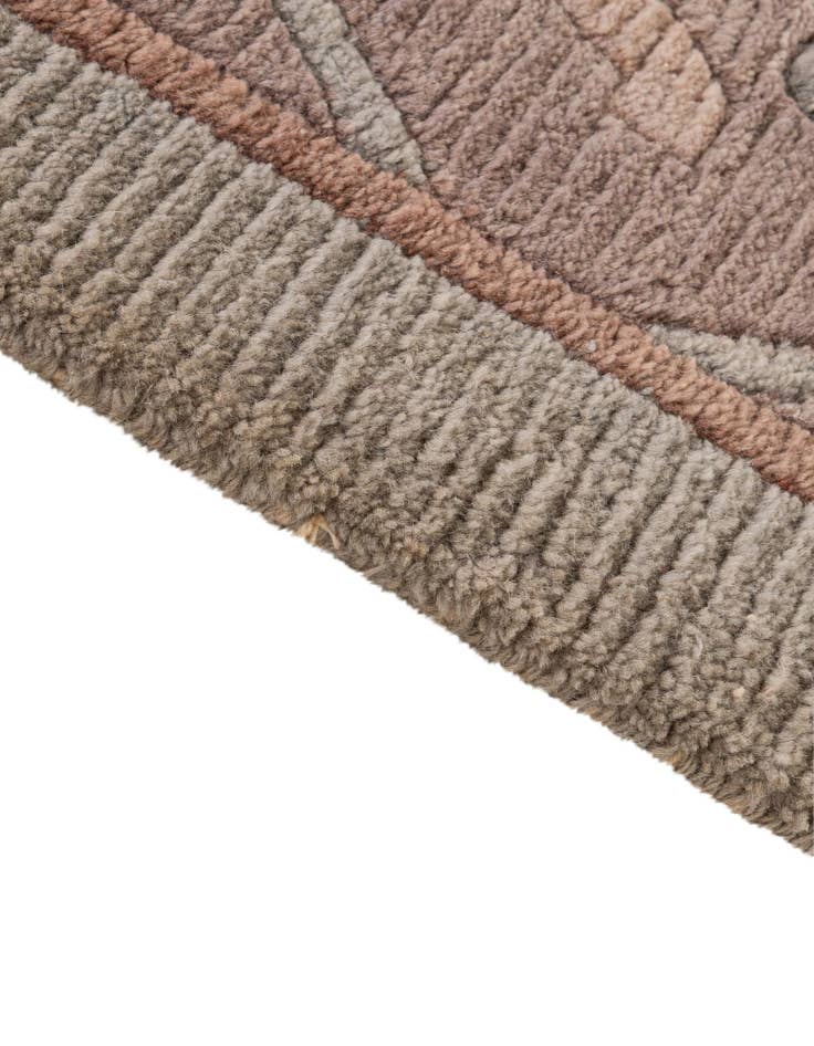 Detail image of 8' 4 x 11' 7 Hand Knotted Tibet Wool Rug