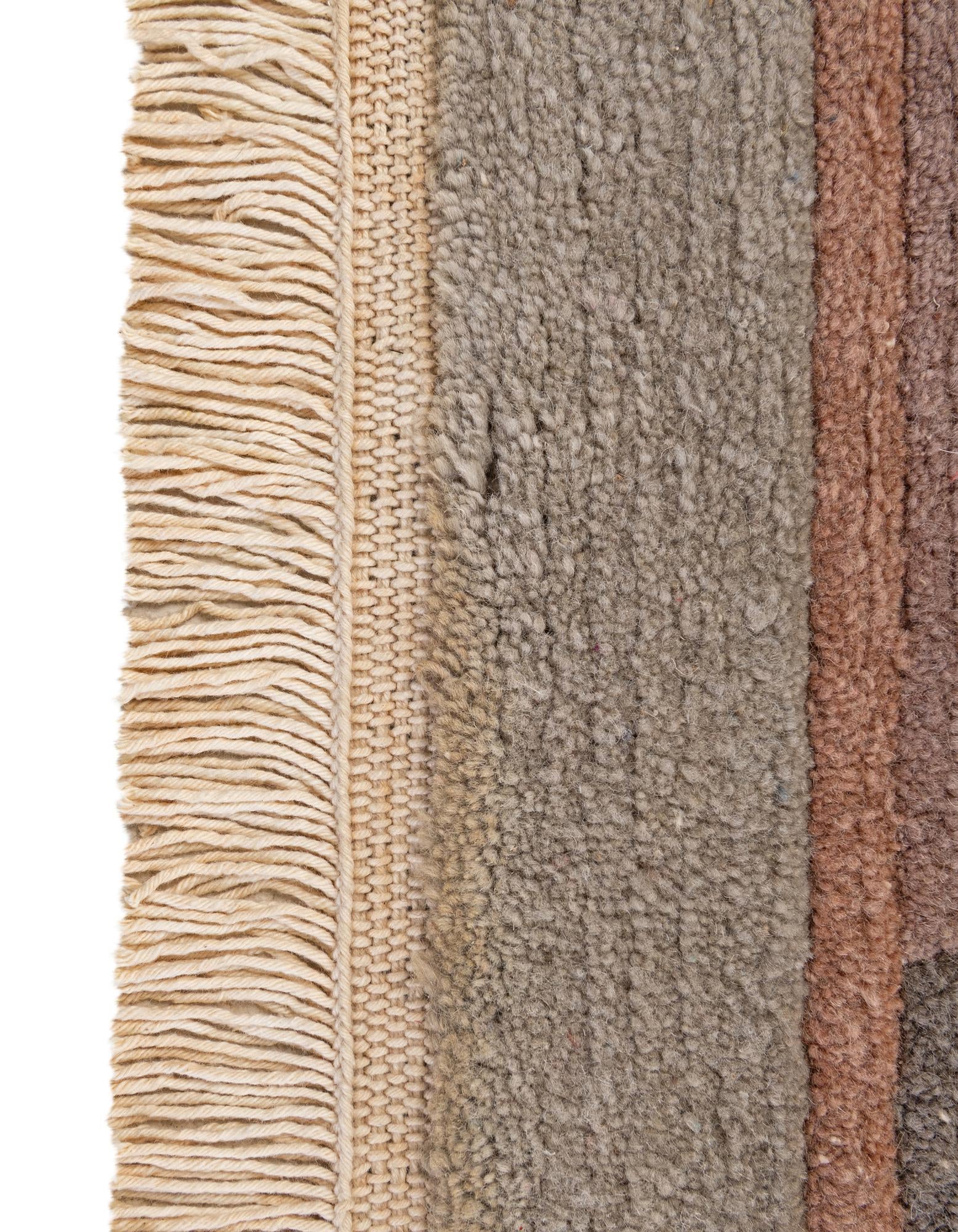 255cm x 355cm anudado a mano Tibet Alfombra Lana