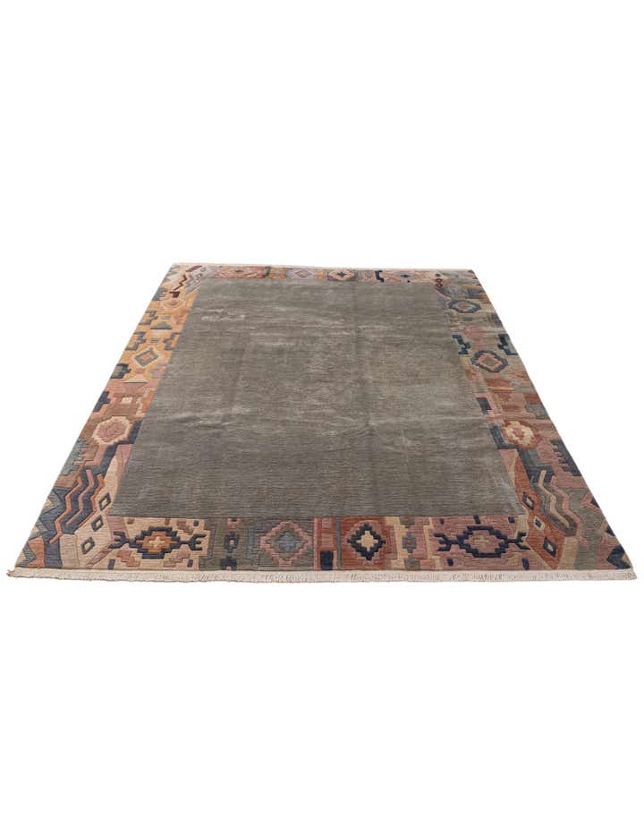 8' 5 x 11' 2 Hand Knotted Tibet Wool Rug