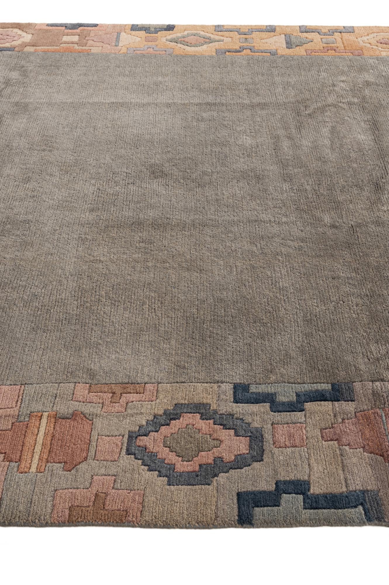 8' 5 x 11' 2 Hand Knotted Tibet Wool Rug