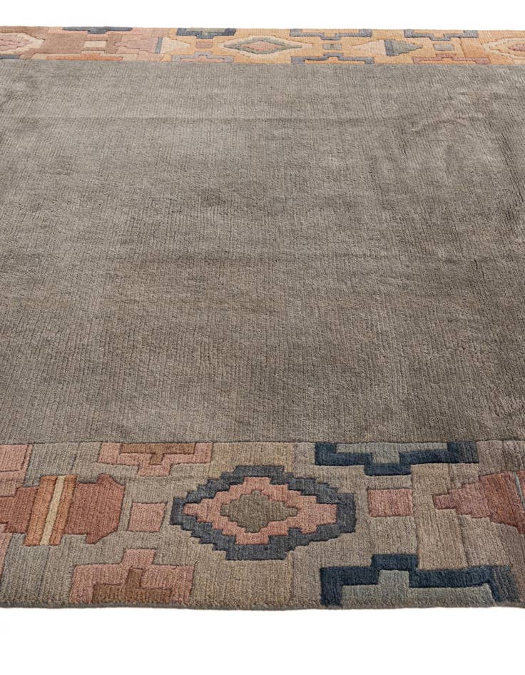 Detail image of 8' 5 x 11' 2 Hand Knotted Tibet Wool Rug