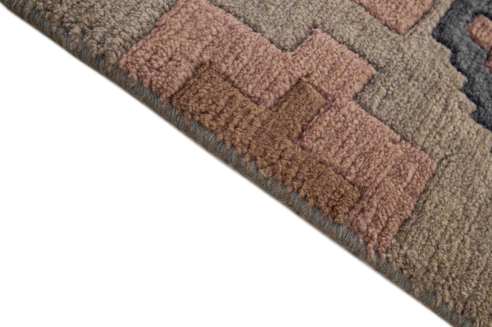 8' 5 x 11' 2 Hand Knotted Tibet Wool Rug