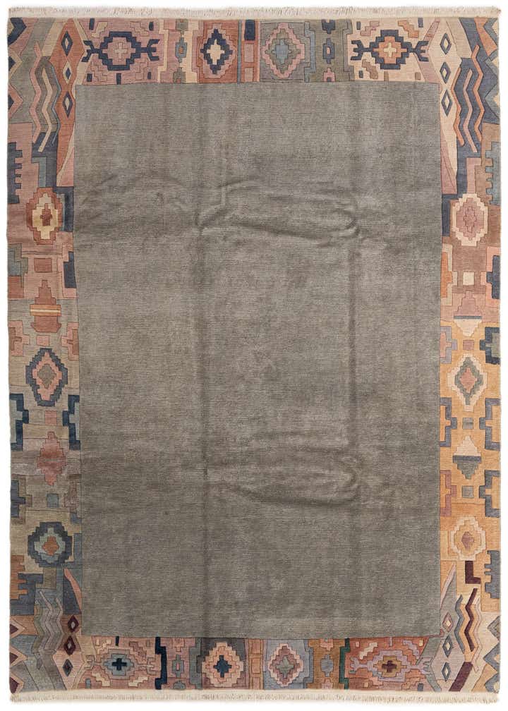 8' 5 x 11' 2 Hand Knotted Tibet Wool Rug