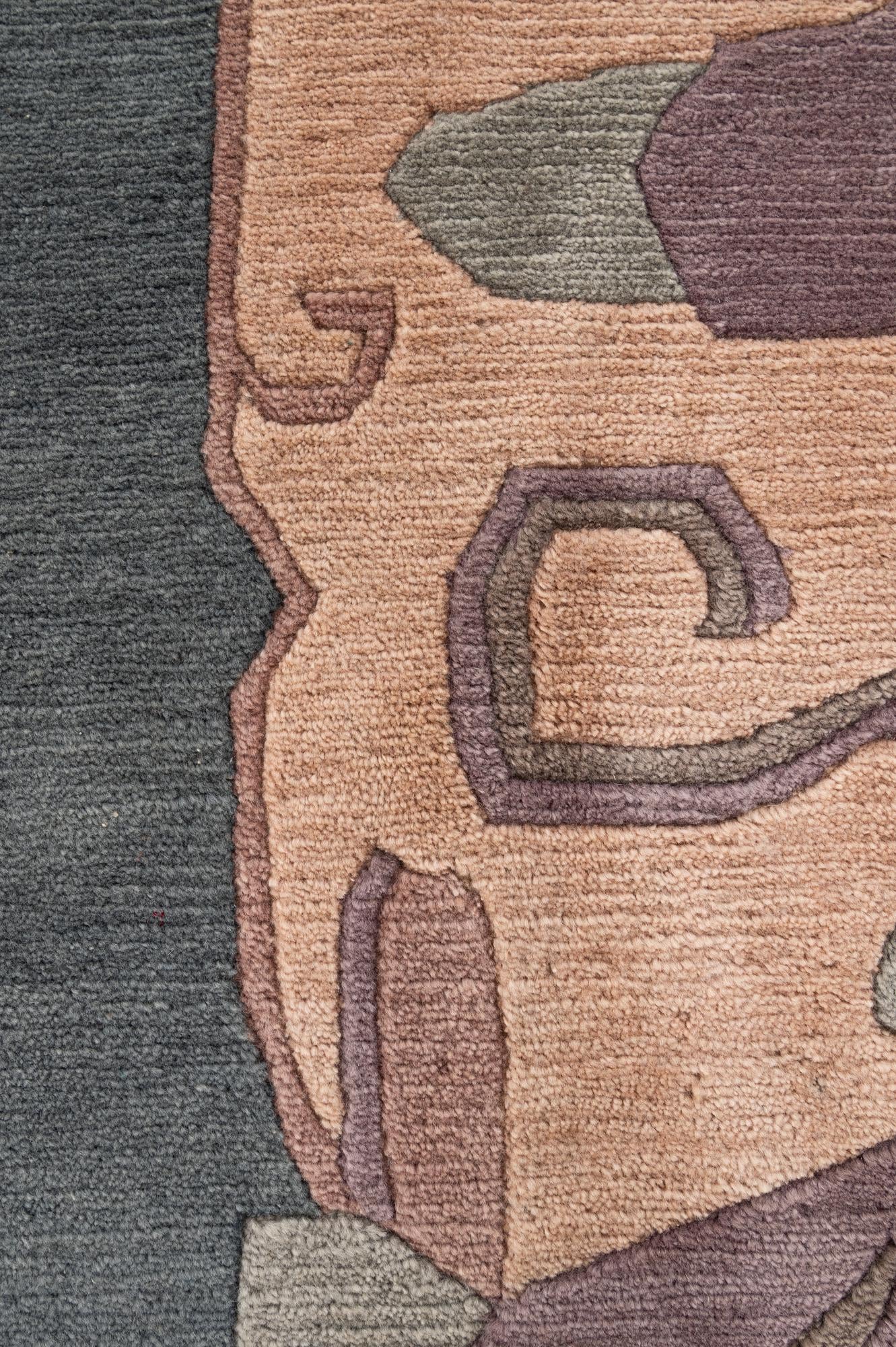 8' 3 x 11' 6 Hand Knotted Tibet Wool Rug