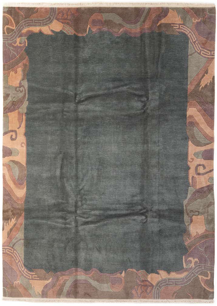 8' 3 x 11' 6 Hand Knotted Tibet Wool Rug