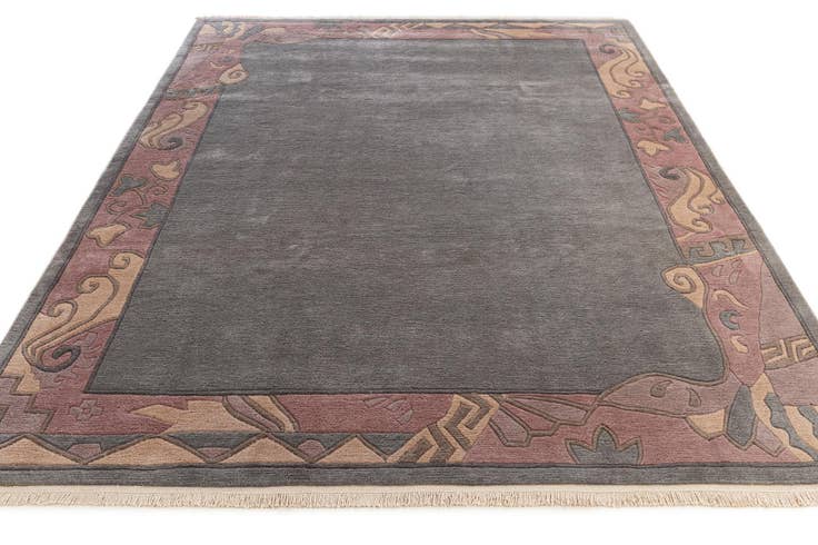 Detail image of 8' 5 x 11' 5 Hand Knotted Tibet Wool Rug