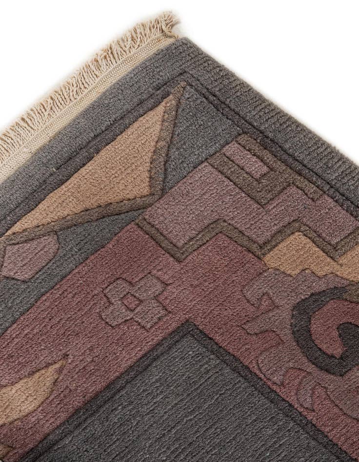 Detail image of 8' 5 x 11' 5 Hand Knotted Tibet Wool Rug