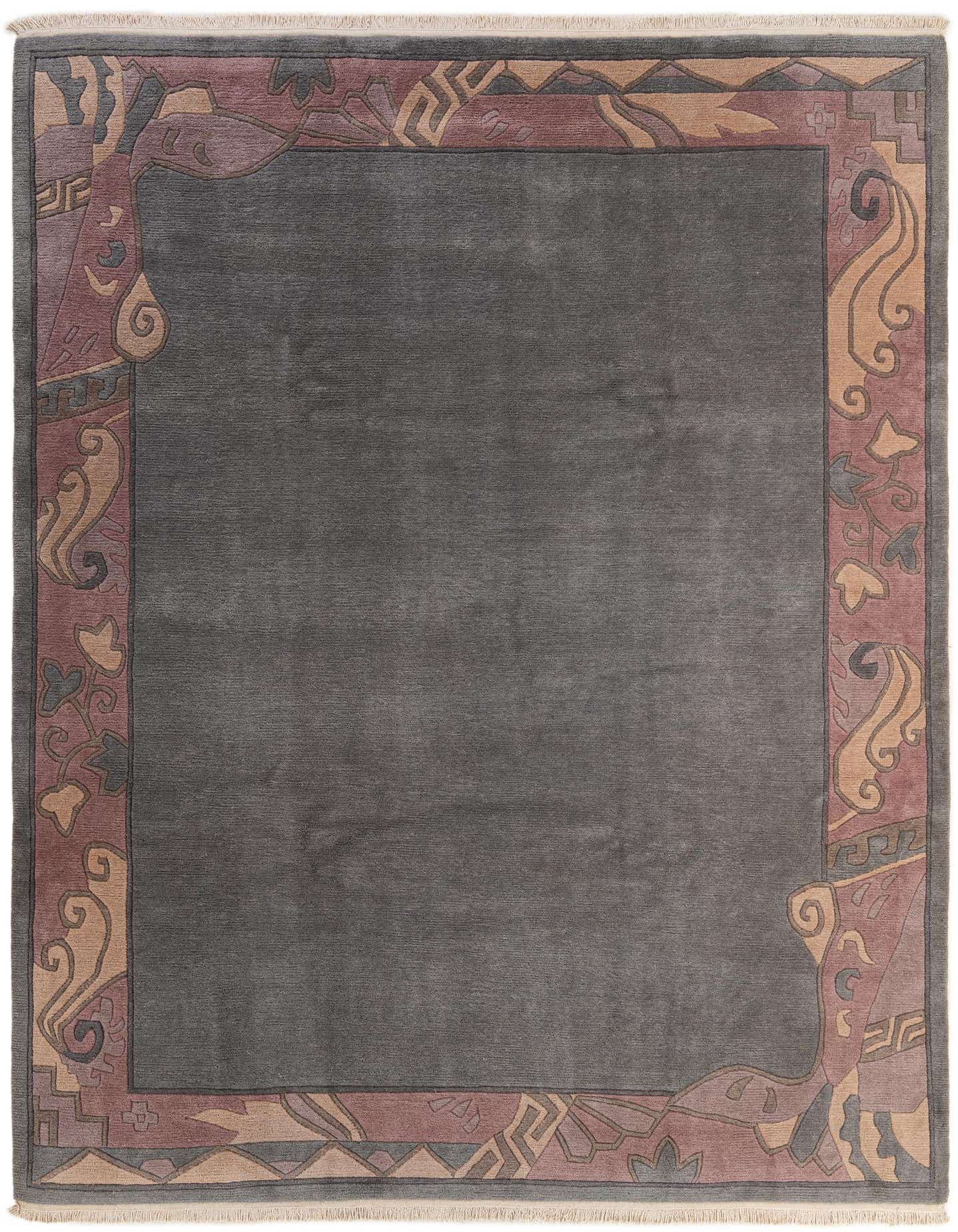 8' 5 x 11' 5 Hand Knotted Tibet Wool Rug