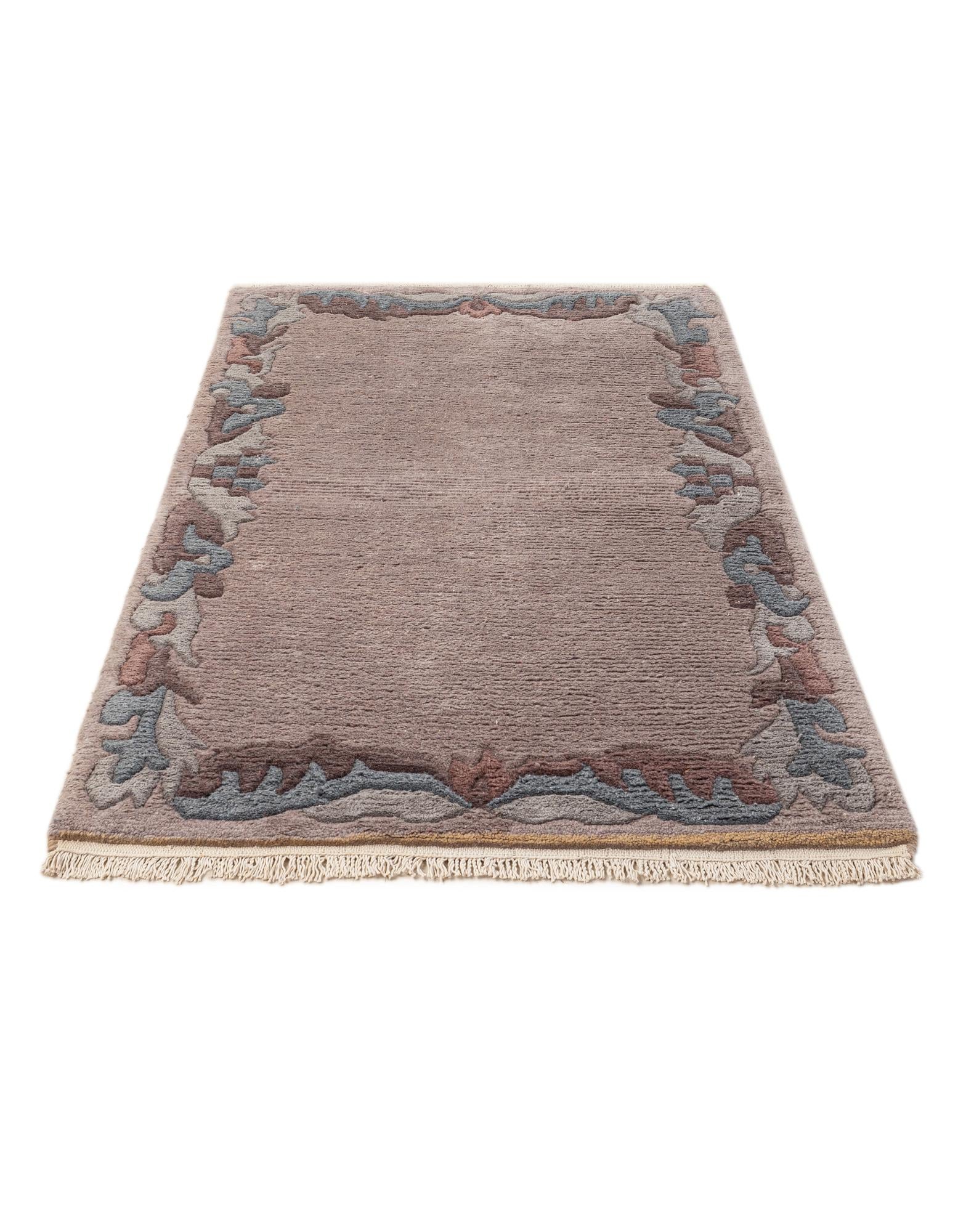 3' x 5' 3 Hand Knotted Tibet Wool Rug
