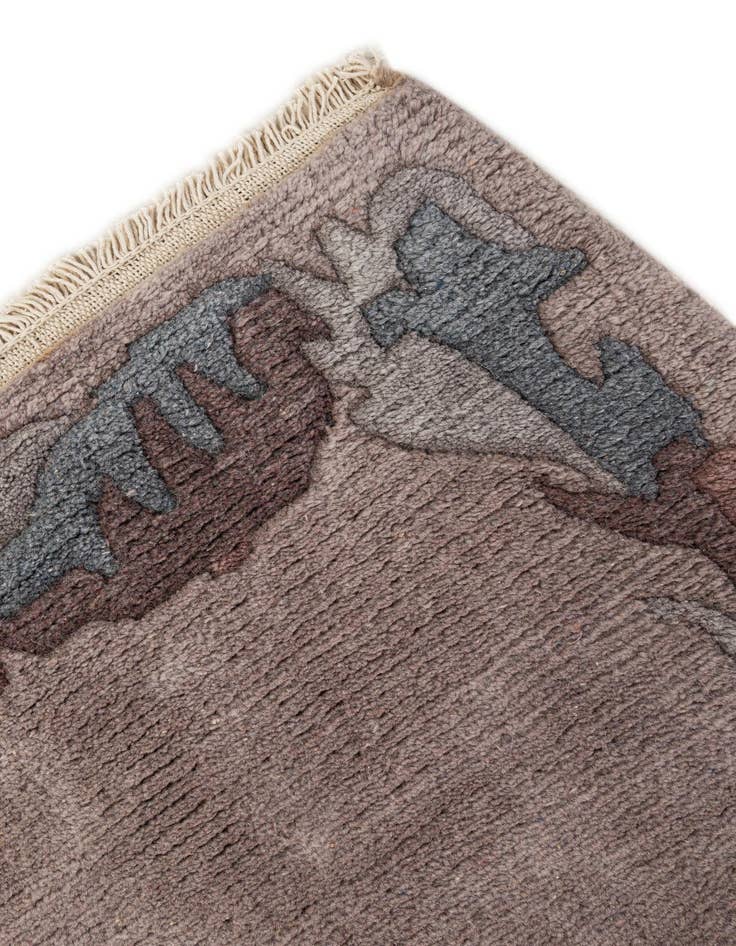 Detail image of 3' x 5' 3  Hand Knotted Tibet Wool Rug