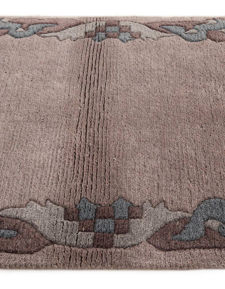 Detail image of 3' x 5' 3  Hand Knotted Tibet Wool Rug