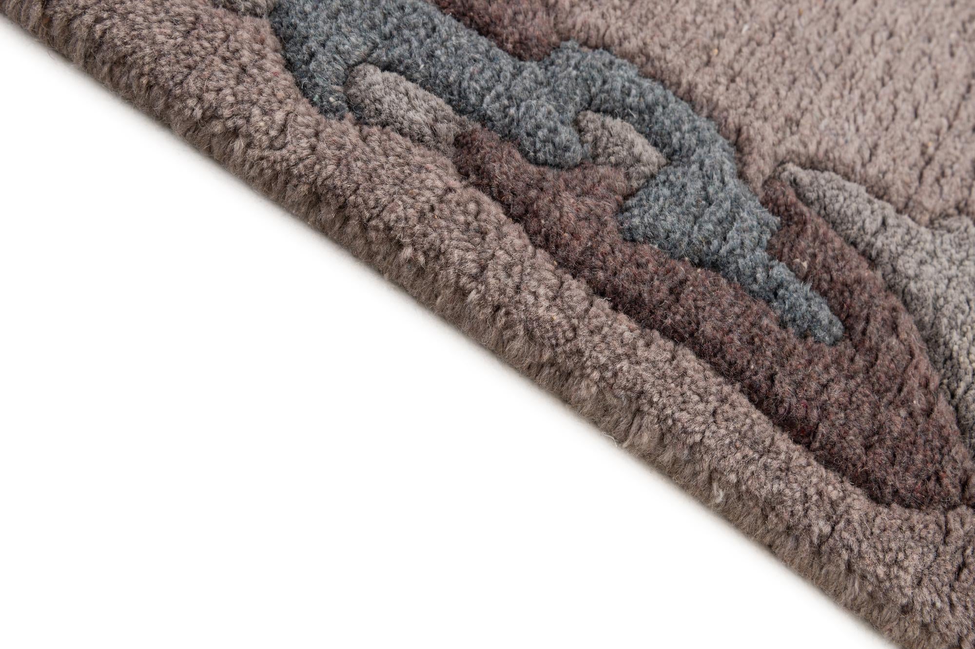 3' x 5' 3 Hand Knotted Tibet Wool Rug