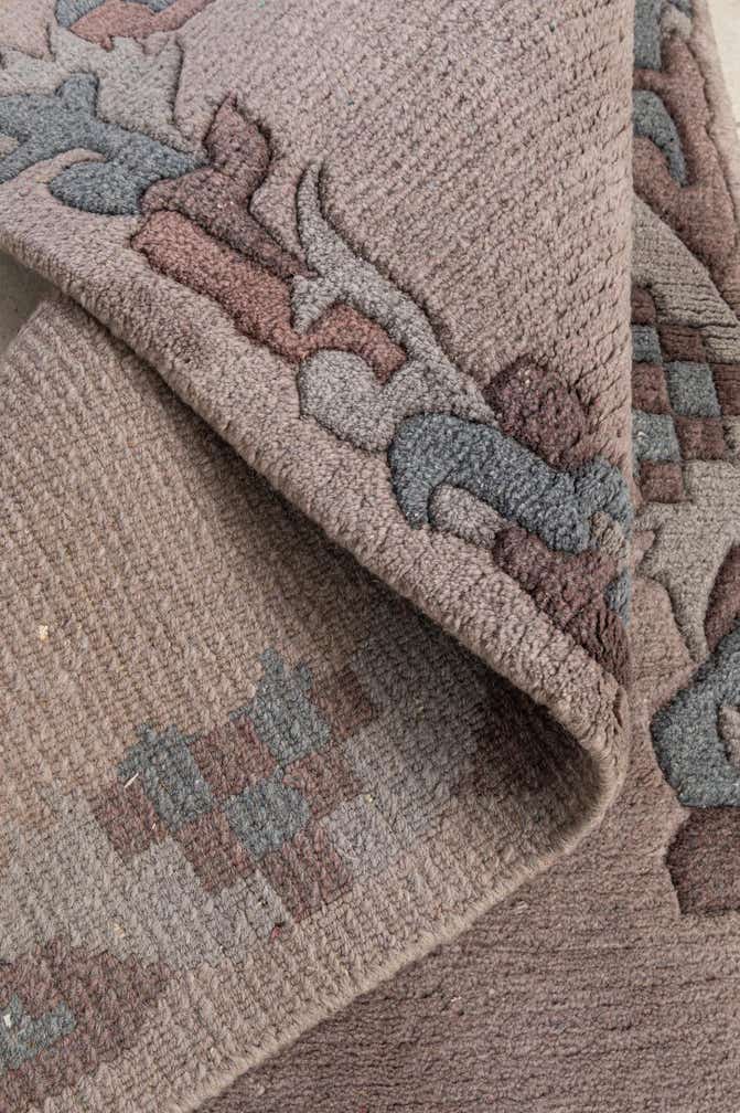 3' x 5' 3 Hand Knotted Tibet Wool Rug