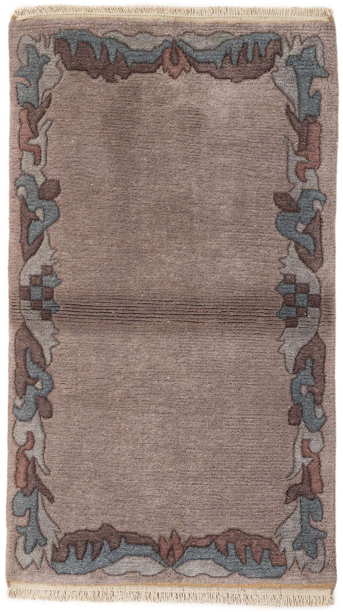3' x 5' 3 Hand Knotted Tibet Wool Rug