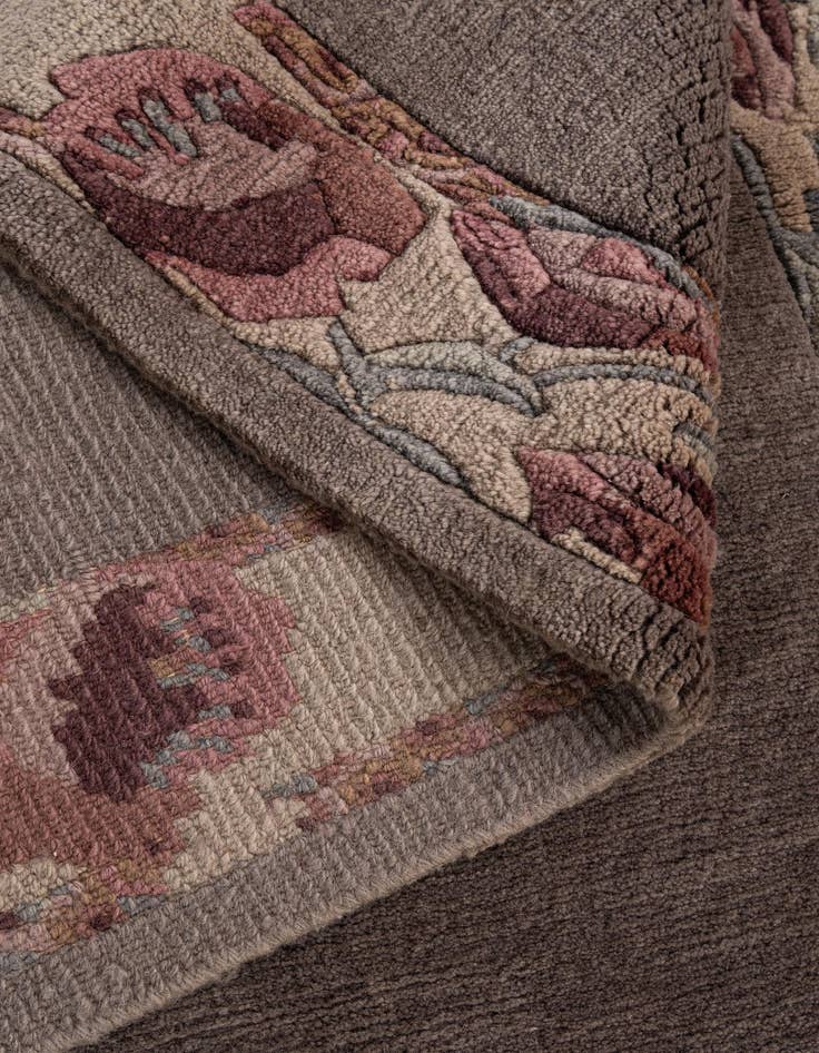 Detail image of 3' x 5' 2  Hand Knotted Tibet Wool Rug