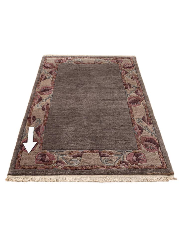 Detail image of 3' x 5' 2  Hand Knotted Tibet Wool Rug