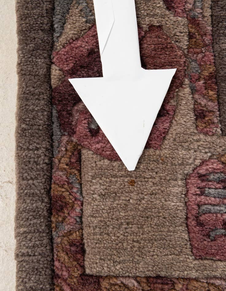 Detail image of 3' x 5' 2  Hand Knotted Tibet Wool Rug