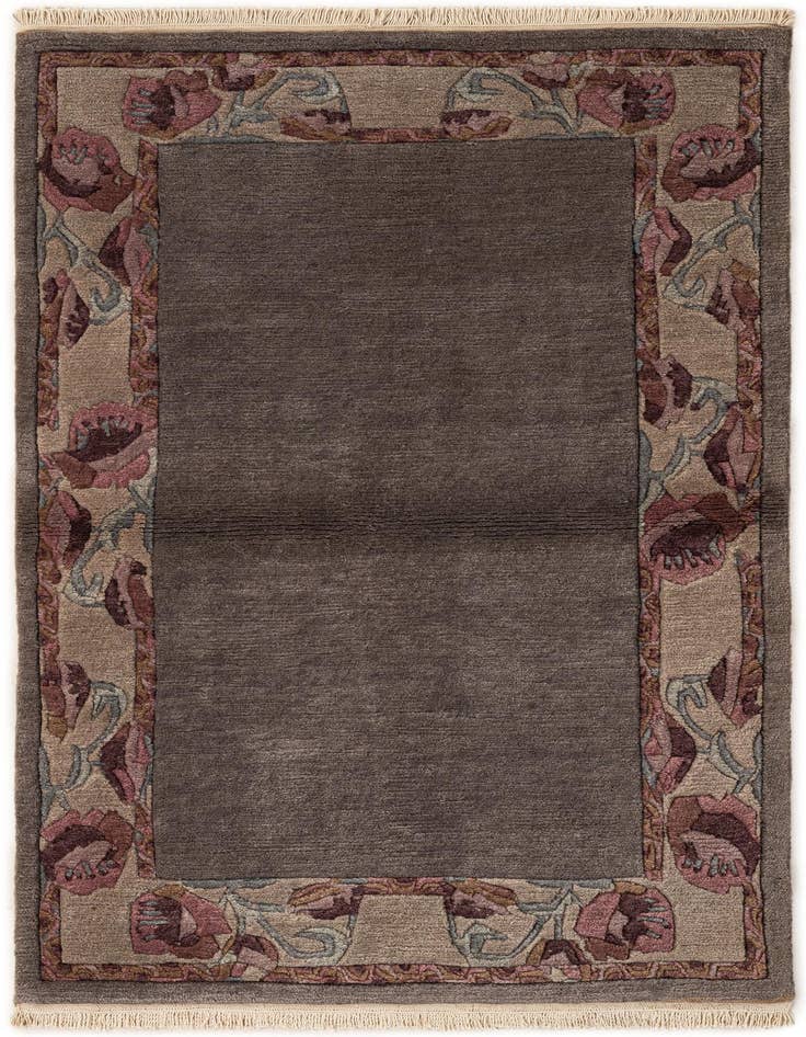 Detail image of 3' x 5' 2 Hand Knotted Tibet Wool Rug