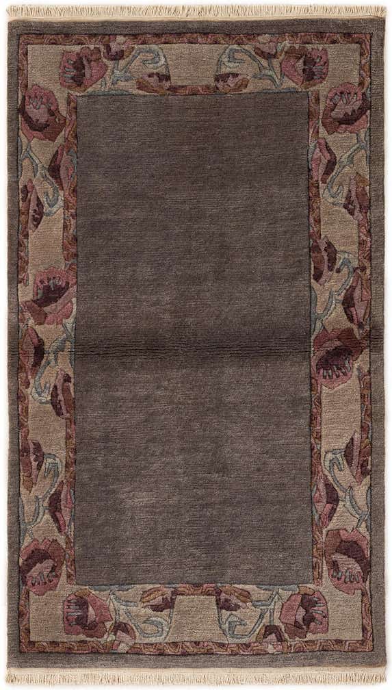 3' x 5' 2 Hand Knotted Tibet Wool Rug