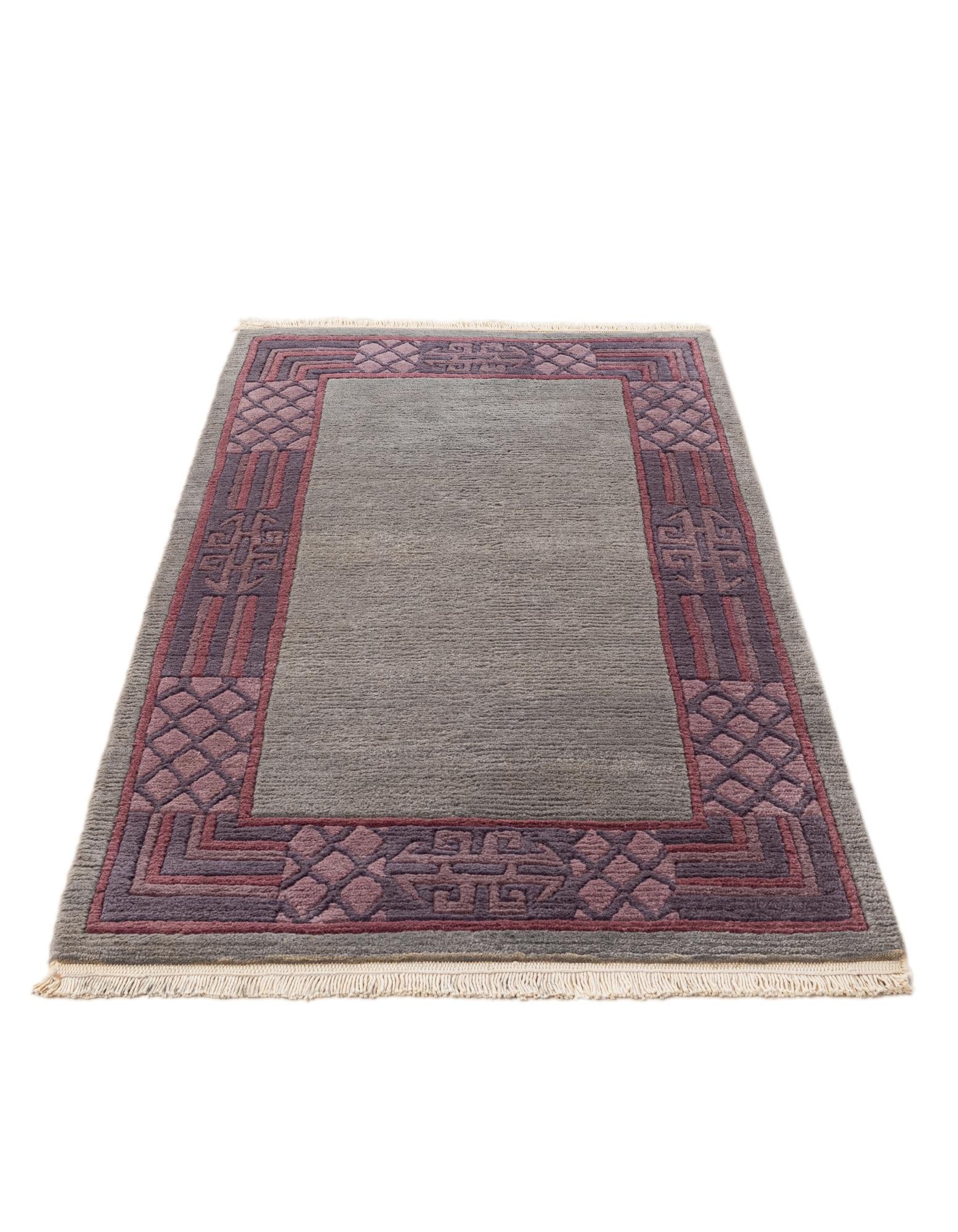 2' 6 x 4' 7 Hand Knotted Tibet Wool Rug