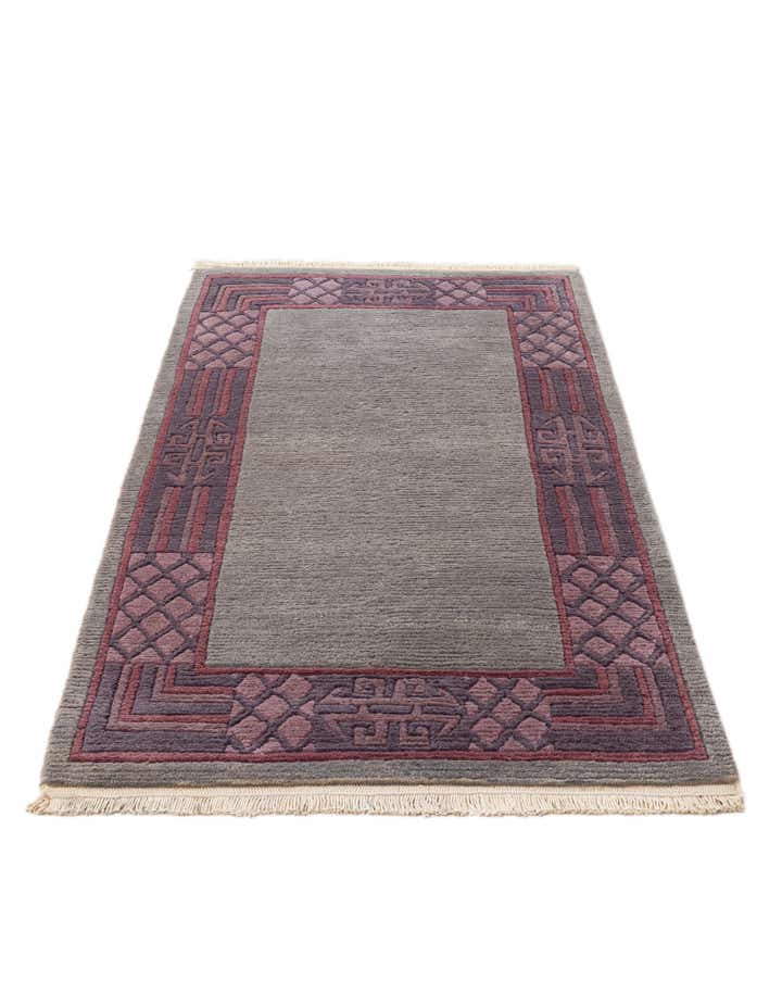 2' 6 x 4' 7 Hand Knotted Tibet Wool Rug