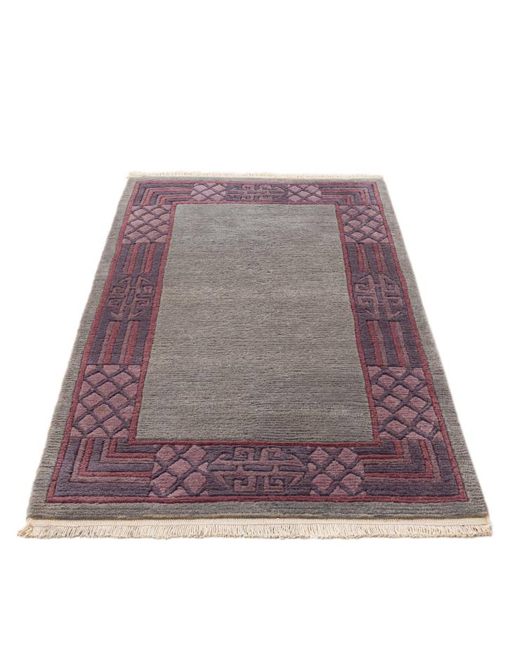 Detail image of 2' 6 x 4' 7 Hand Knotted Tibet Wool Rug