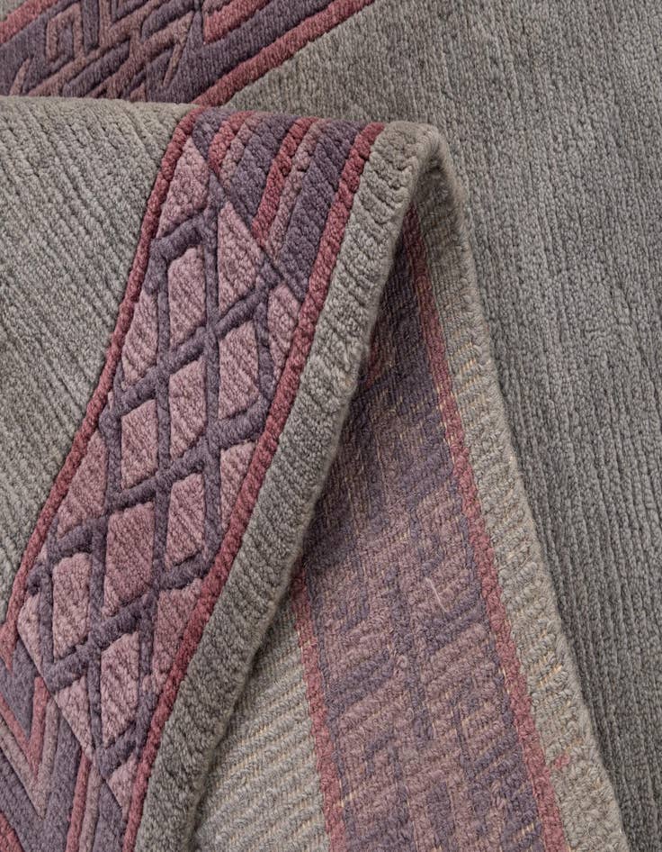 Detail image of 2' 6 x 4' 7  Hand Knotted Tibet Wool Rug