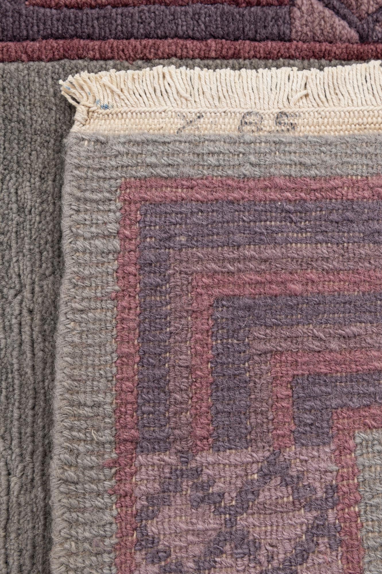 2' 6 x 4' 7 Hand Knotted Tibet Wool Rug
