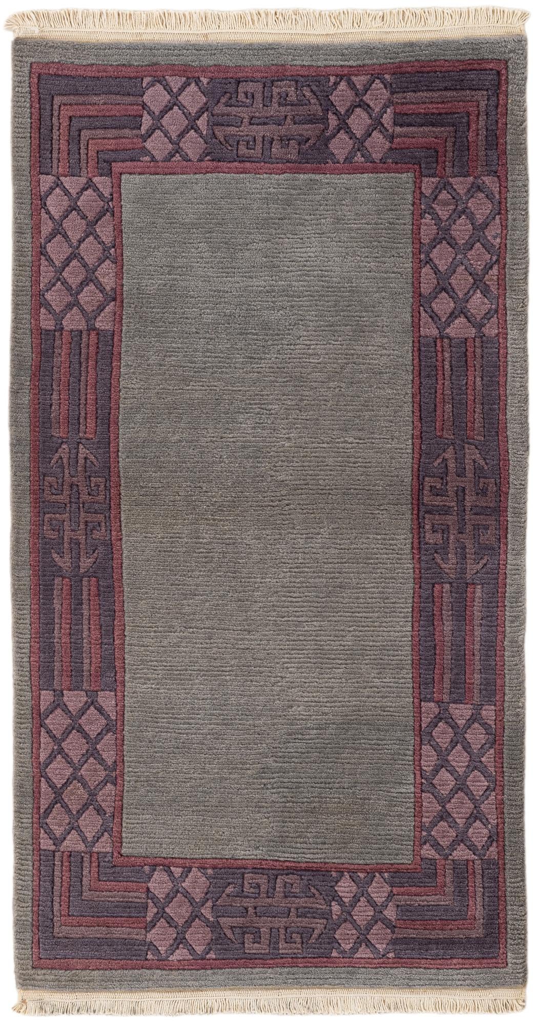 2' 6 x 4' 7 Hand Knotted Tibet Wool Rug