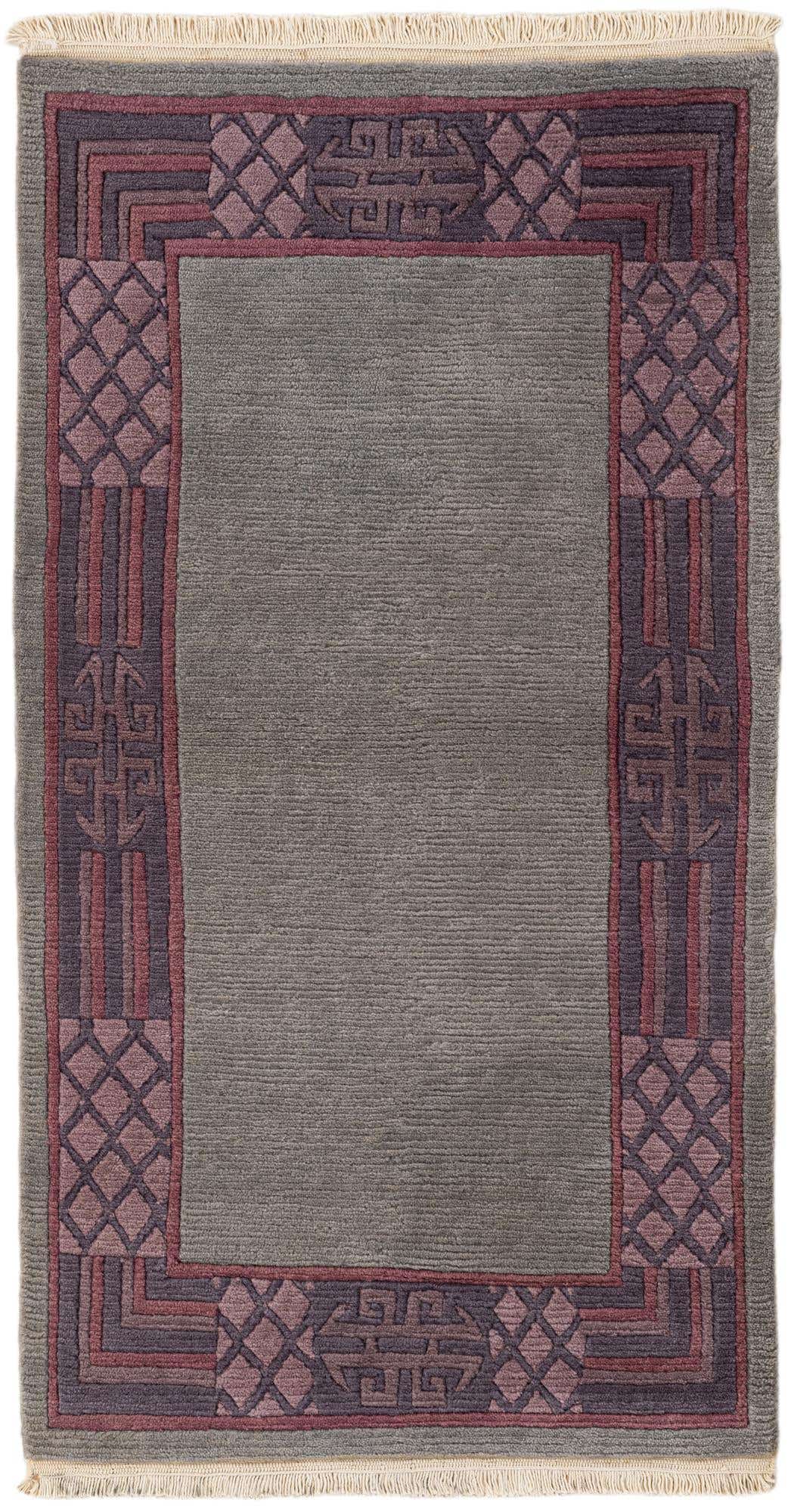 2' 6 x 4' 7 Hand Knotted Tibet Wool Rug