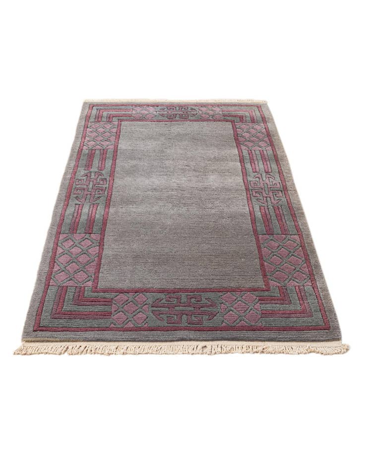 Detail image of 2' 6 x 4' 8 Hand Knotted Tibet Wool Rug