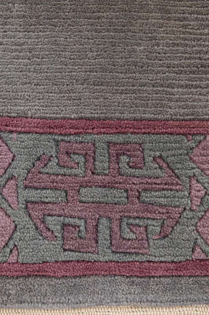 2' 6 x 4' 8 Hand Knotted Tibet Wool Rug