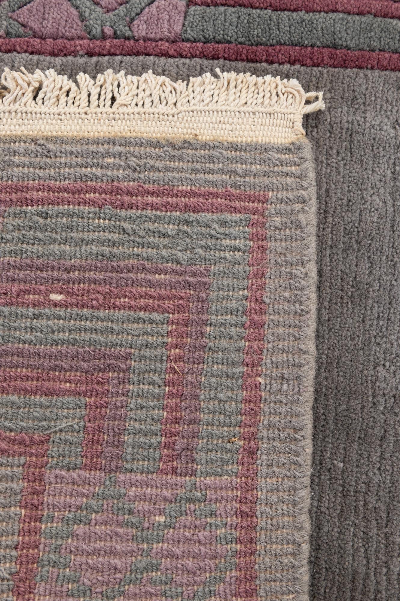 2' 6 x 4' 8 Hand Knotted Tibet Wool Rug