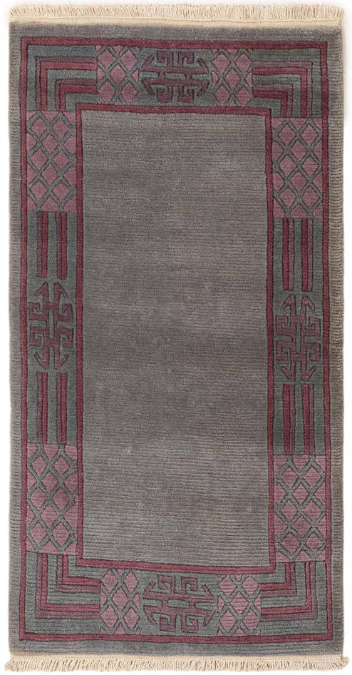 Detail image of 2' 6 x 4' 8 Hand Knotted Tibet Wool Rug