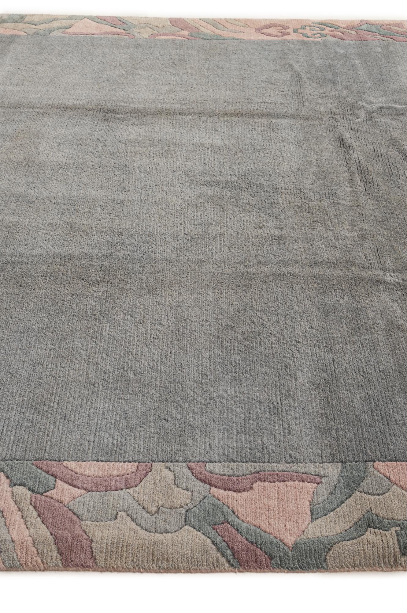 8' 4 x 11' 6 Hand Knotted Tibet Wool Rug